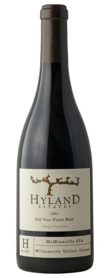 2022 Hyland Old Vine Estate Pinot Noir