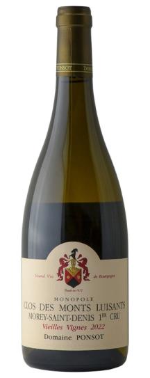 2022 Domaine Ponsot Morey St Denis Clos des Monts Luisants Vieilles Vignes White