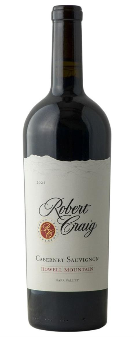 2021 Robert Craig Cabernet Sauvignon Howell Mountain