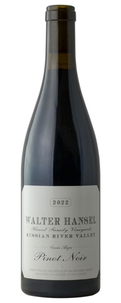 2022 Walter Hansel Winery Pinot Noir Cuvee Alyce