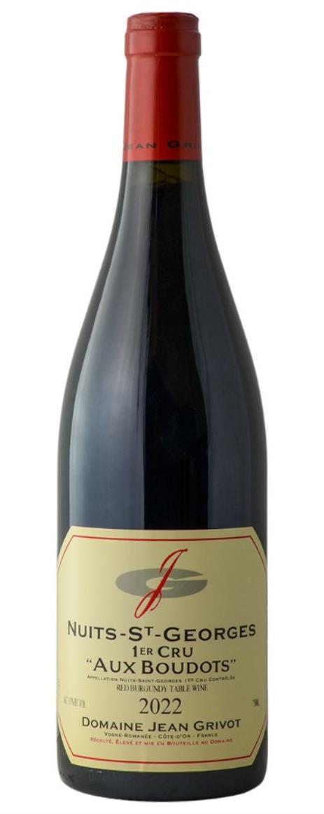 2022 Domaine Jean Grivot Nuits St Georges les Boudots