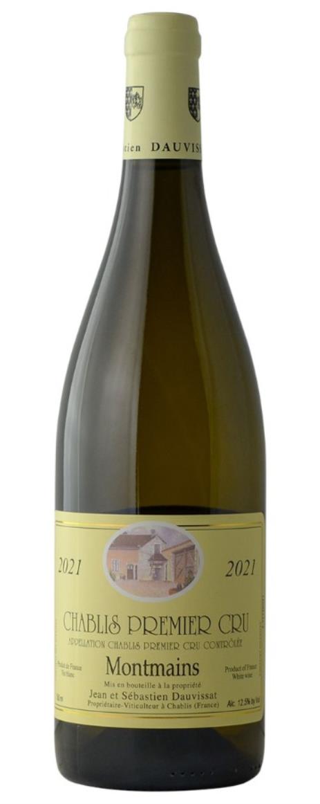 2021 Jean et Sebastien Dauvissat Chablis Montmains 1er Cru
