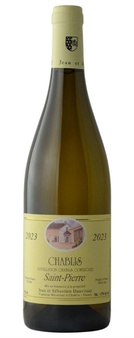 2023 Jean et Sebastien Dauvissat Chablis Cuvee Saint-Pierre