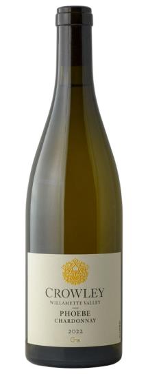 2022 Crowley Phoebe Chardonnay Willamette Valley Oregon