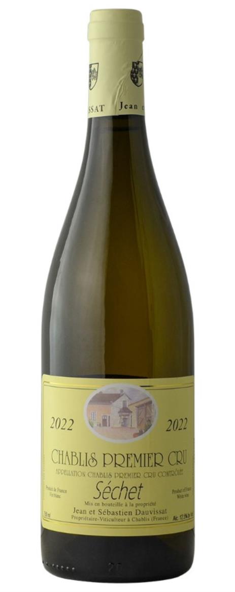 2022 Jean et Sebastien Dauvissat Sechet Chablis 1er Cru
