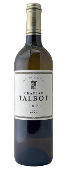 2020 Talbot Caillou Blanc du Chateau Talbot