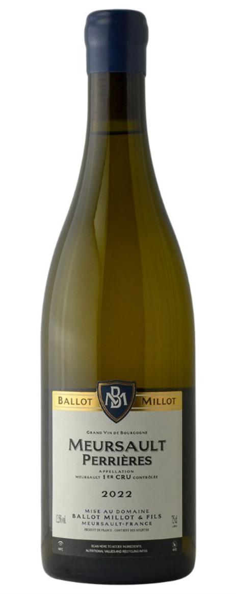 2022 Domaine Ballot-Millot Meursault Perrieres