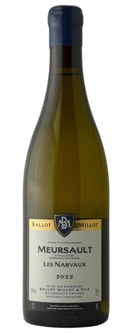 2022 Domaine Ballot-Millot Meursault Narvaux