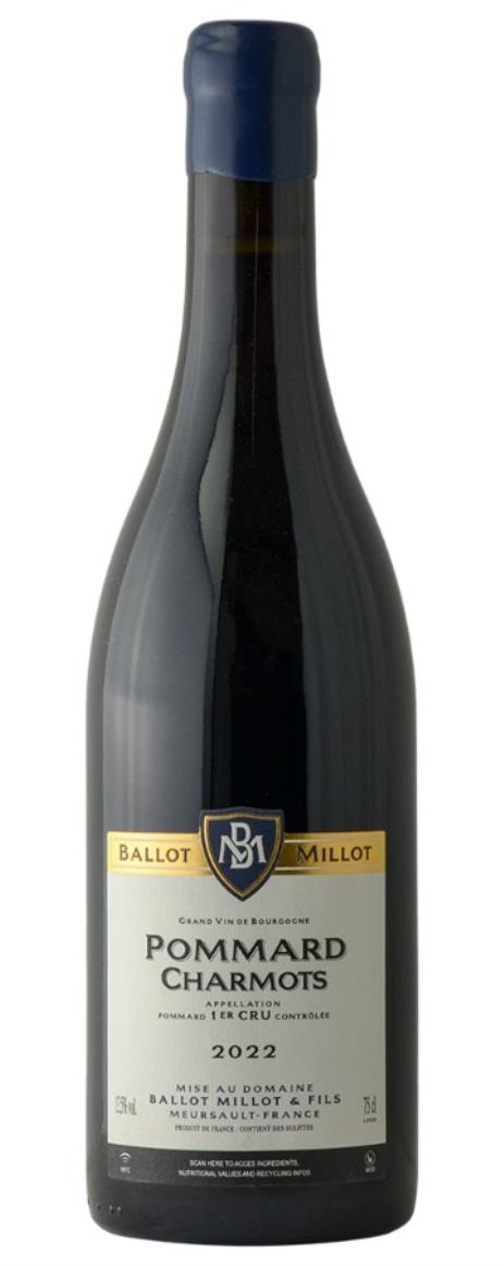 2022 Domaine Ballot-Millot Pommard Charmots