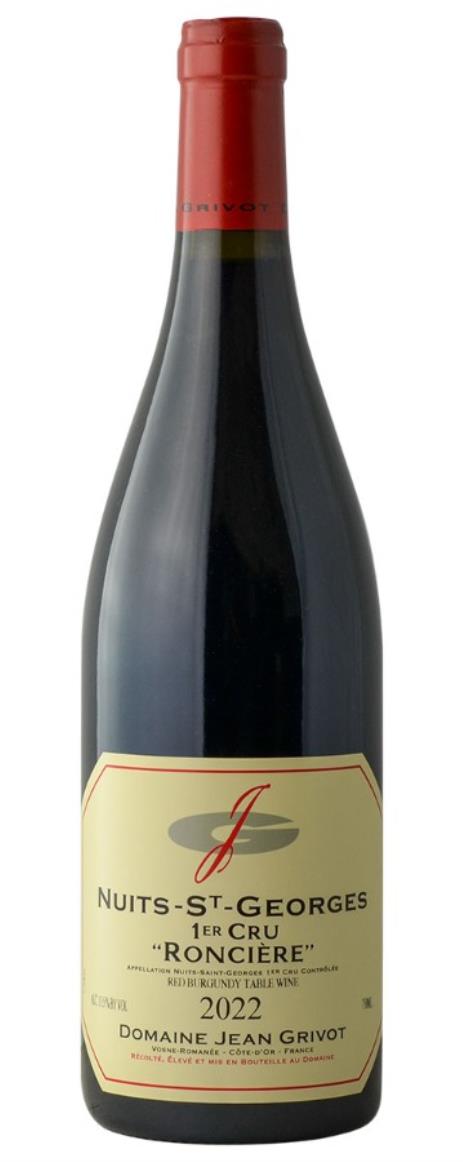 2022 Domaine Jean Grivot Nuits St Georges les Roncieres