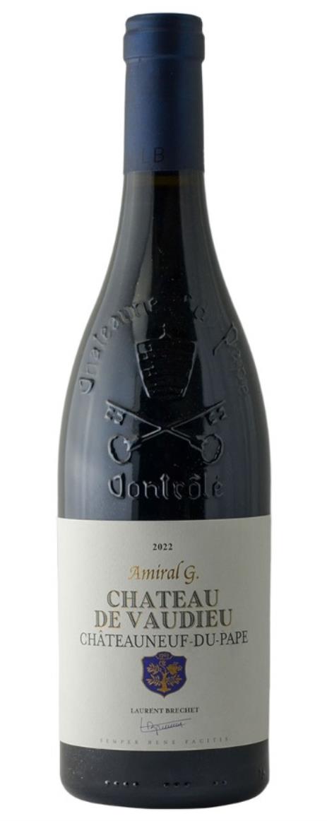 2022 Chateau de Vaudieu Chateau de Vaudieu Chateauneuf du Pape L'Amiral G