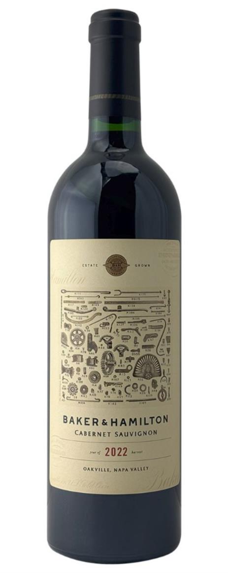 2022 Baker And Hamilton Cabernet Sauvignon Oakville