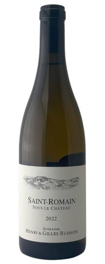 2022 Henri et Giles Buisson Saint-Romain Sous le Chateau Blanc