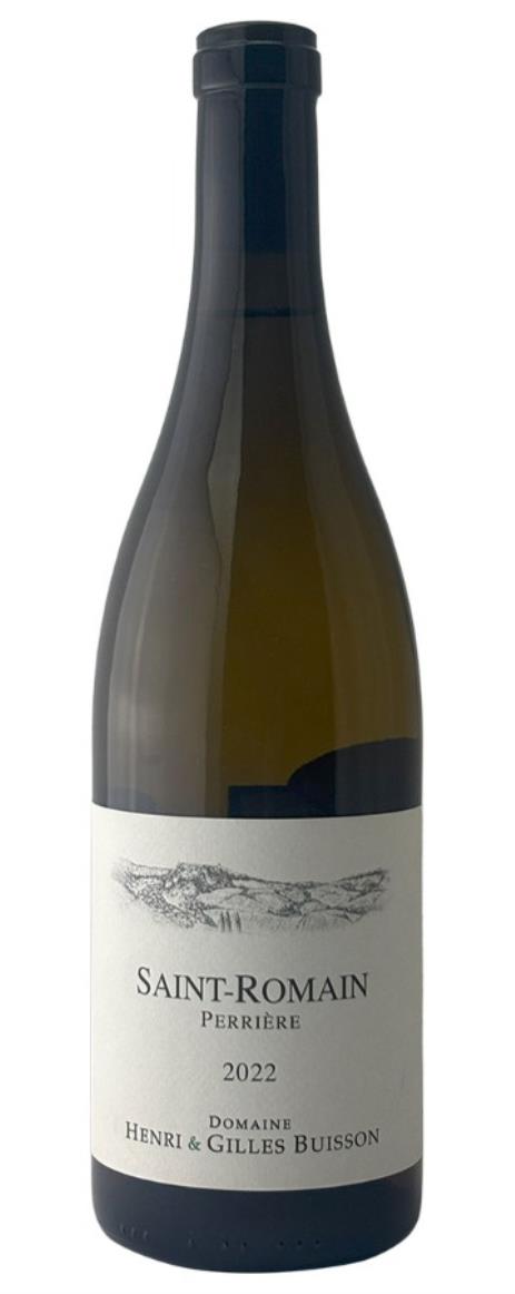 2022 Henri et Giles Buisson Buisson Saint-Romain Blanc Perriere