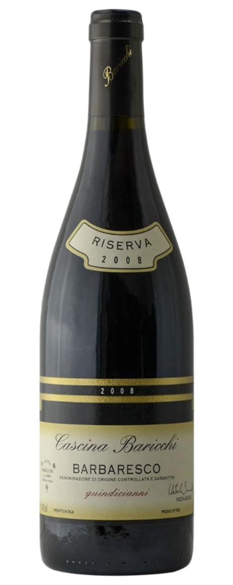 2008 Cascina Baricchi Barbaresco Riserva Quindicianni