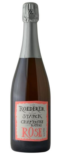 2015 Louis Roederer Rose Brut Nature Philippe Starck