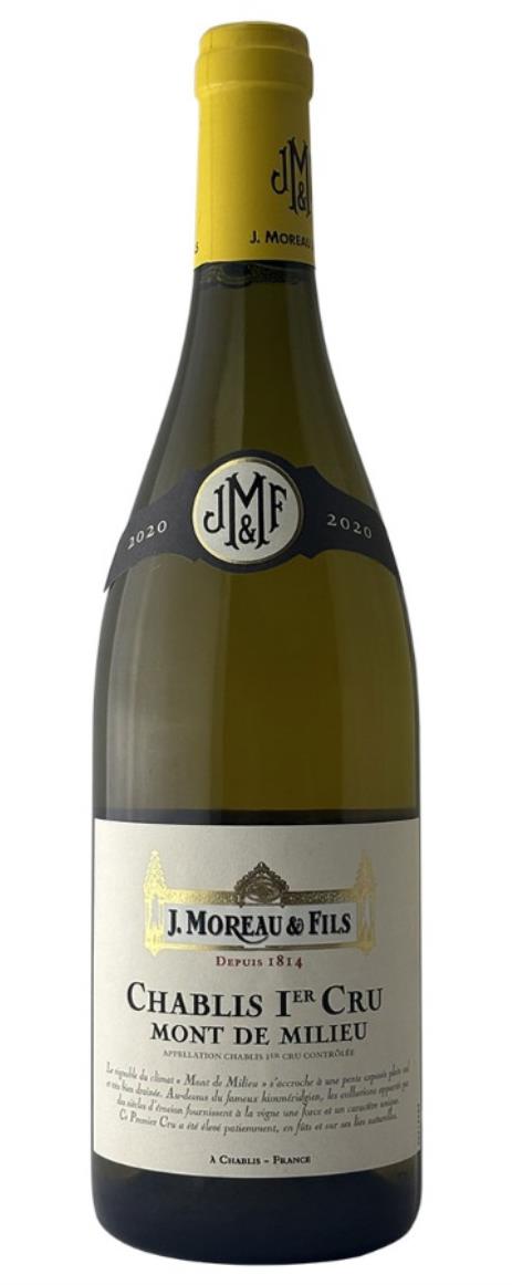 2020 J. Moreau & Fils Chablis Mont de Milieu