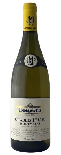2019 J. Moreau & Fils Chablis 1er Cru Montmain