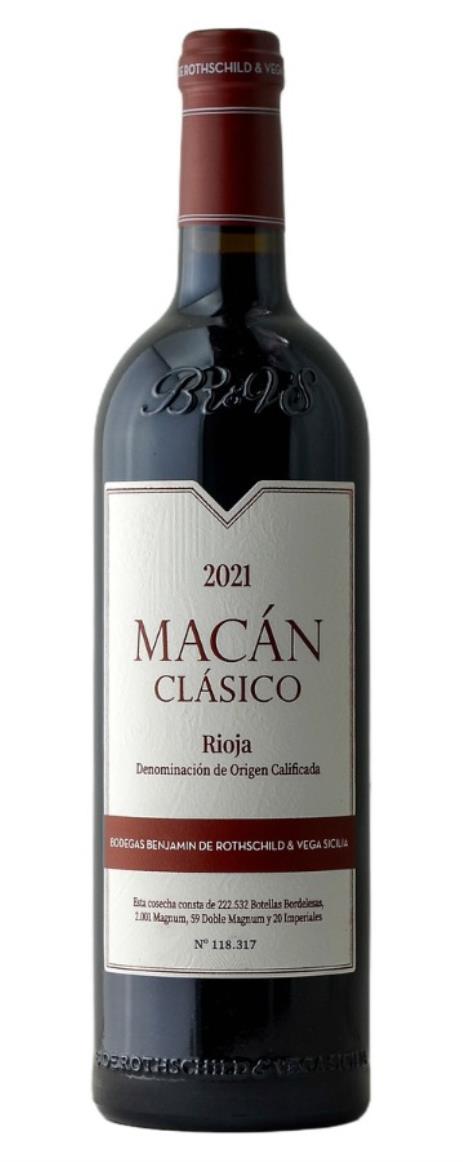 2021 Benjamin de Rothschild-Vega Sicilia Macan Classico