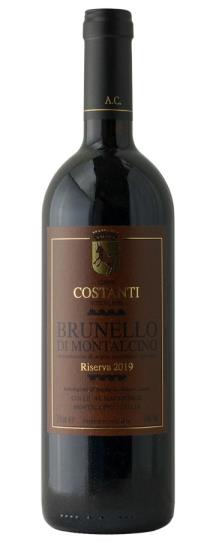 2019 Costanti Brunello di Montalcino Riserva