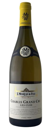 2020 J. Moreau & Fils Chablis Les Clos