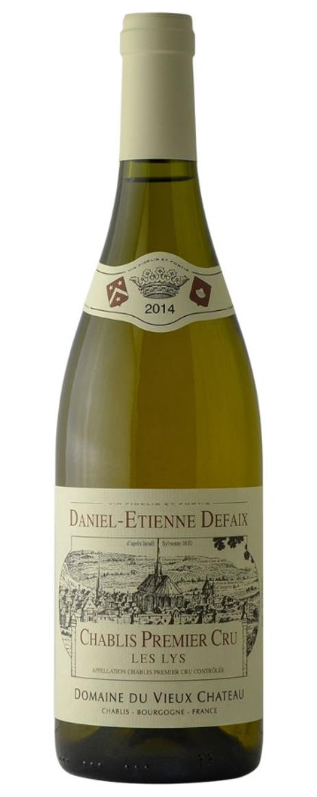 2014 Daniel-Etienne Defaix Chablis Les Lys