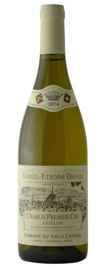 2014 Daniel-Etienne Defaix Chablis 1er Cru Vaillon