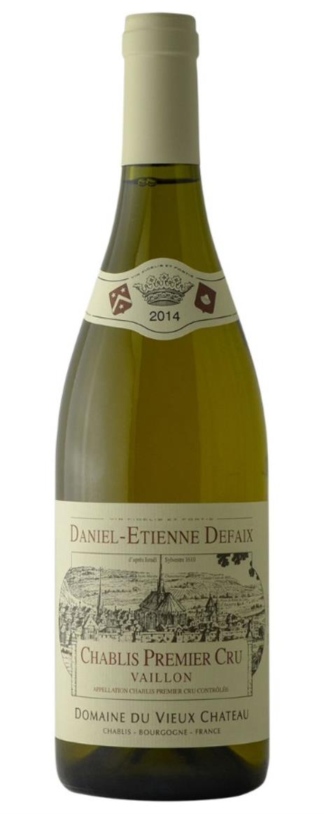 2014 Daniel-Etienne Defaix Chablis 1er Cru Vaillon