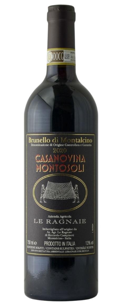 2020 Le Ragnaie Brunello di Montalcino Casanovina Montosoli
