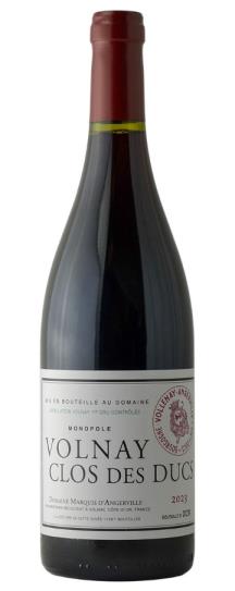 2023 Marquis d'Angerville Volnay Clos des Ducs