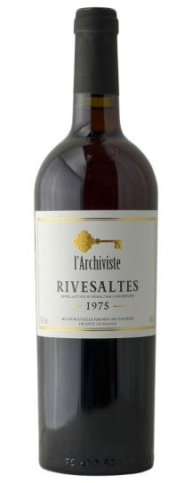 1975 Muse Vintage Wines Rivesaltes L'Archiviste