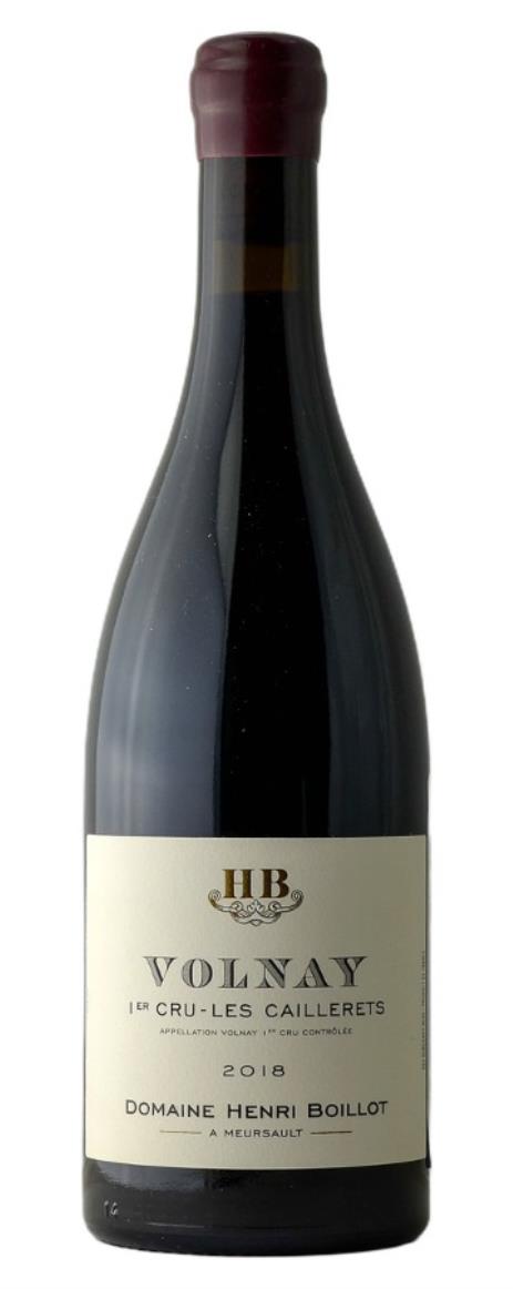 2018 Domaine Henri Boillot Volnay 1er Cru Les Caillerets