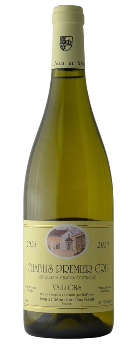 2023 Jean et Sebastien Dauvissat Chablis 1er Cru Vaillons