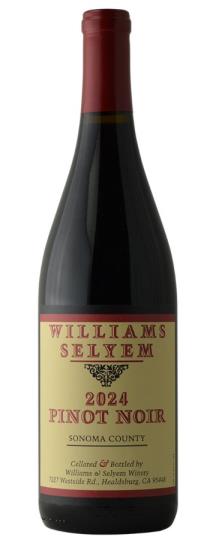 2024 Williams Selyem Pinot Noir Sonoma County