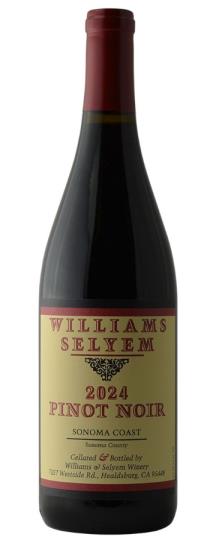 2024 Williams Selyem Pinot Noir Sonoma Coast