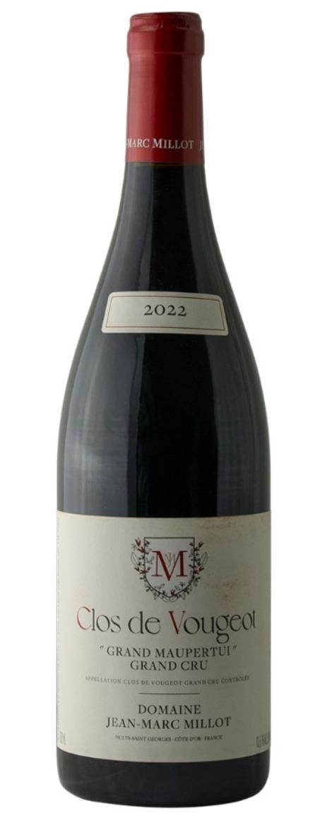 2022 Domaine Jean-Marc Millot Clos Vougeot Grand Maupertui