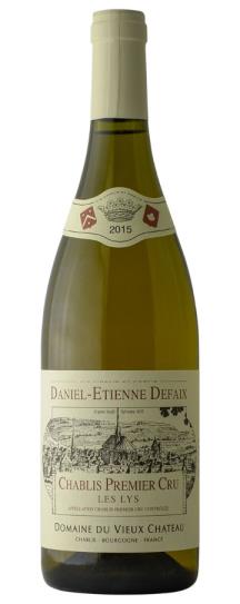 2015 Daniel-Etienne Defaix Chablis Les Lys