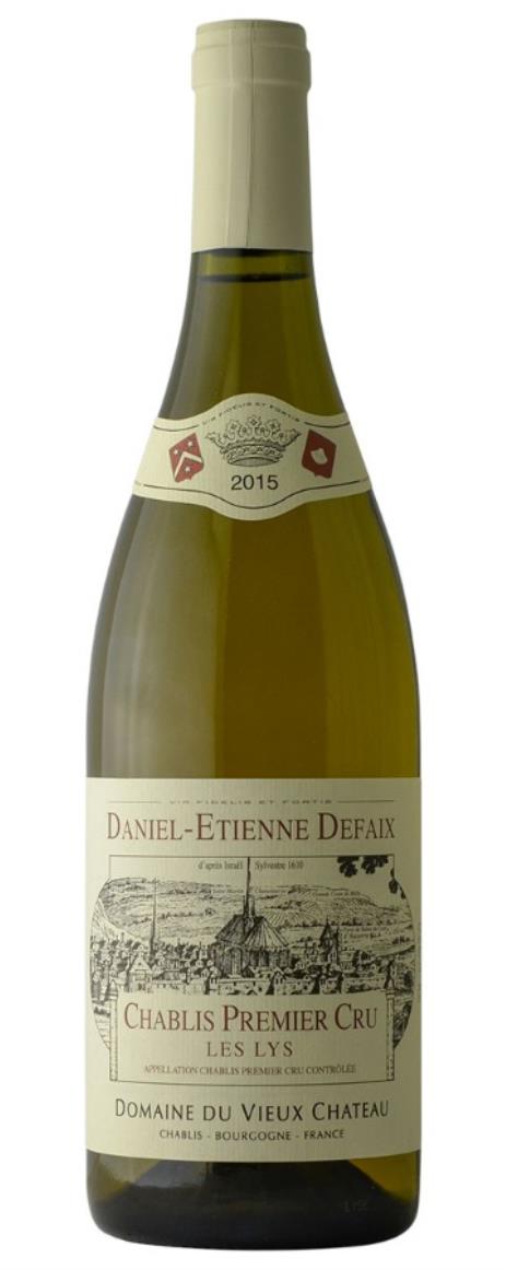 2015 Daniel-Etienne Defaix Chablis Les Lys