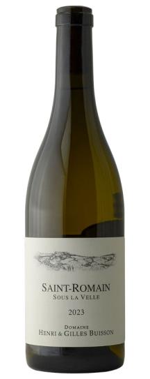 2023 Henri et Giles Buisson Saint-Romain Blanc Sous la Velle