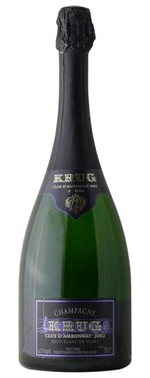 2002 Krug Clos d'Ambonnay Bin Scuffed Label