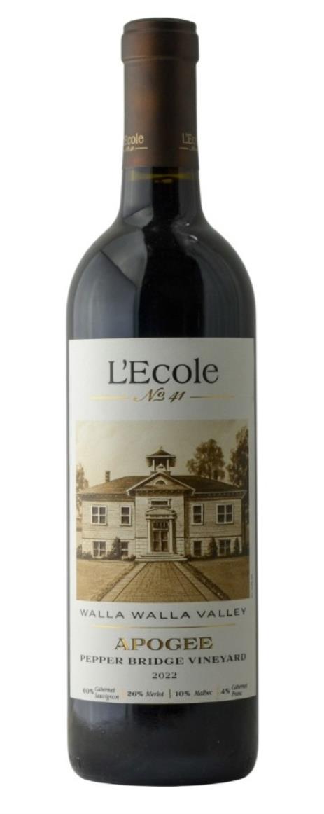 2022 L'Ecole No 41 Apogee Pepperbridge Vineyard