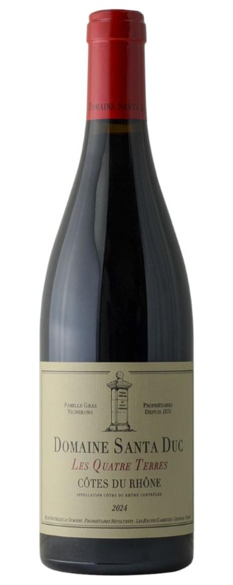 2024 Domaine Santa Duc CDR Rouge Les Quatres Terres