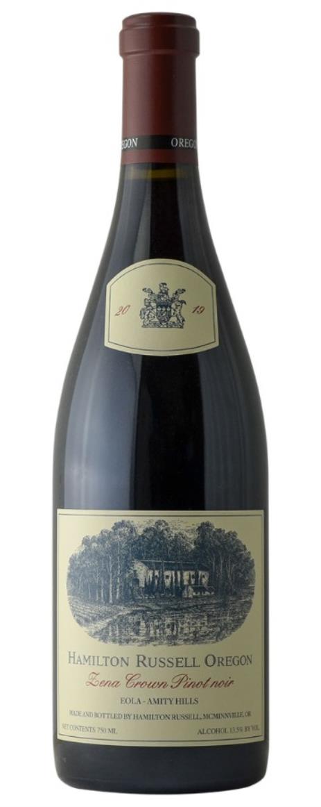2019 Hamilton Russell Pinot Noir Zena Crown Eola-Amity Oregon