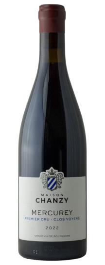 2022 Chanzy Freres Mercurey 1er Cru Clos Voyens