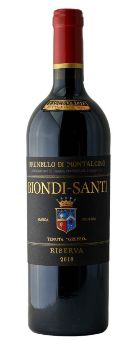 2018 Biondi Santi Brunello di Montalcino Riserva