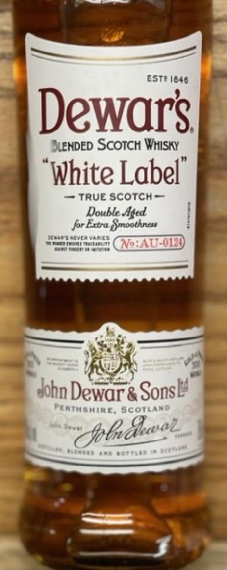 Dewar's White Label Blended Scotch Whisky