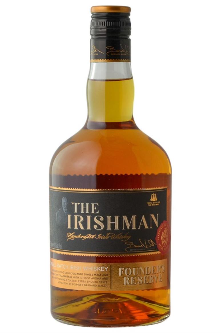 The Irishman Founder's Reserve Whiskey