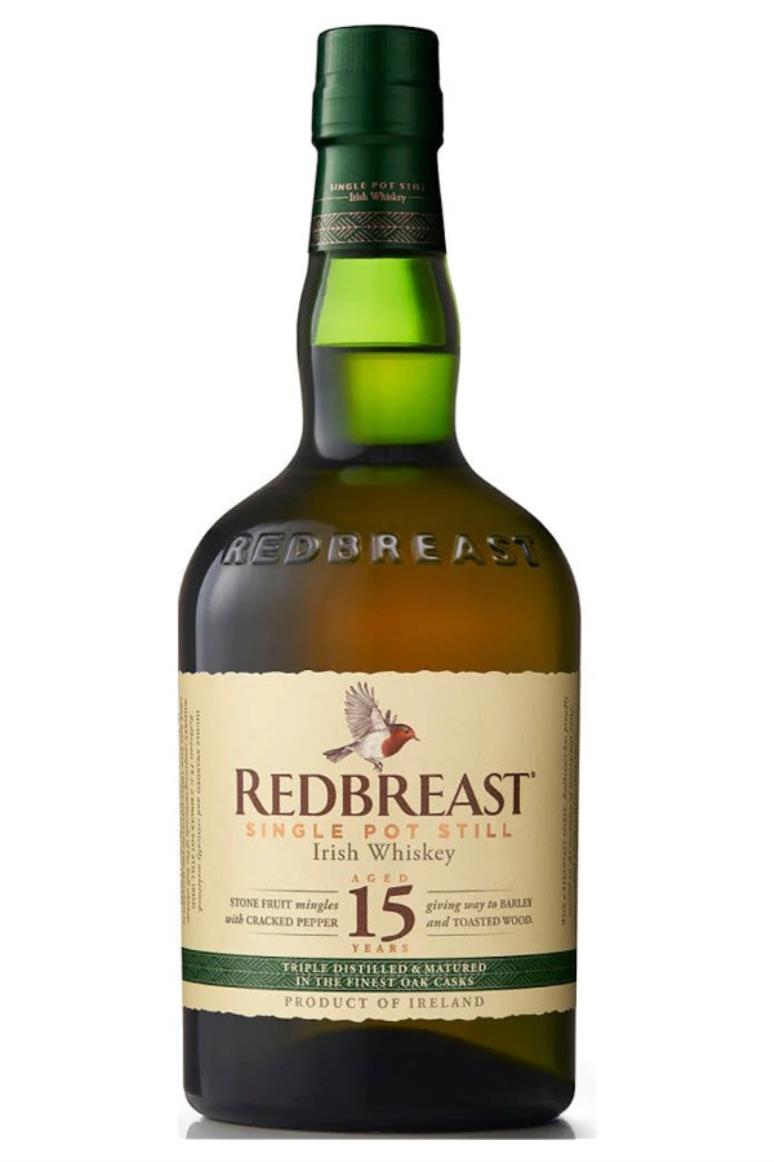 Redbreast Single Pot Still Irish Whiskey 15 Year