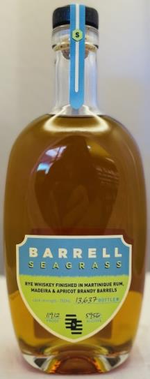 Barrell Craft Spirits Seagrass Rye Whiskey