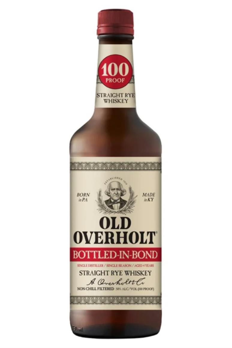 Old Overholt Bottled In Bond Straight Rye Whiskey